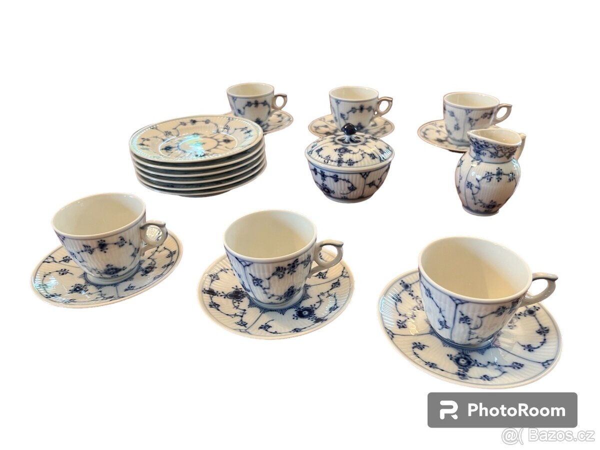 Royal Copenhagen Kodaňská královská manufaktura Kávový servi - 2