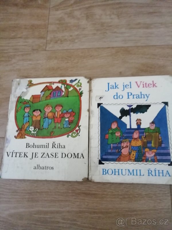 Starší pohádkové knihy. - 2