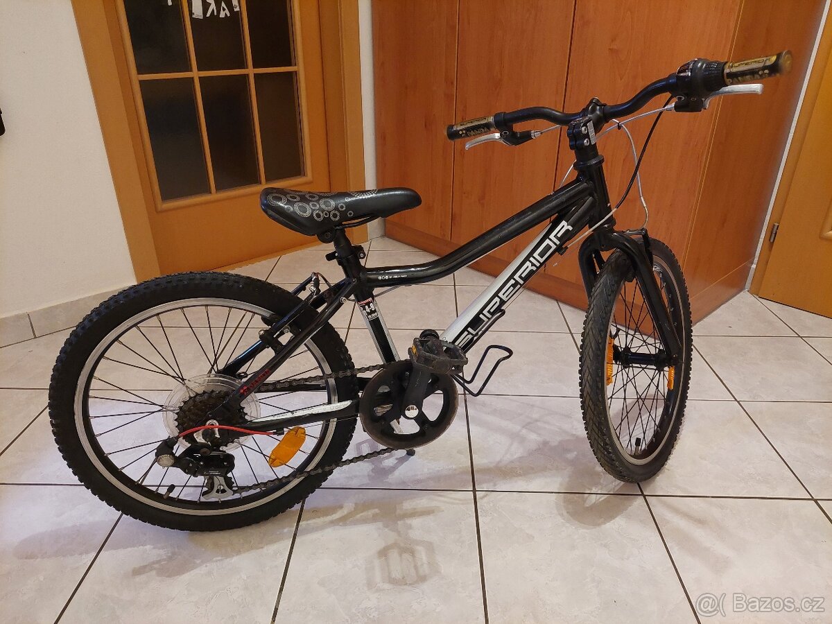 Dětské kolo SUPERIOR 20" s přehazovačkou – zachovalé - 2