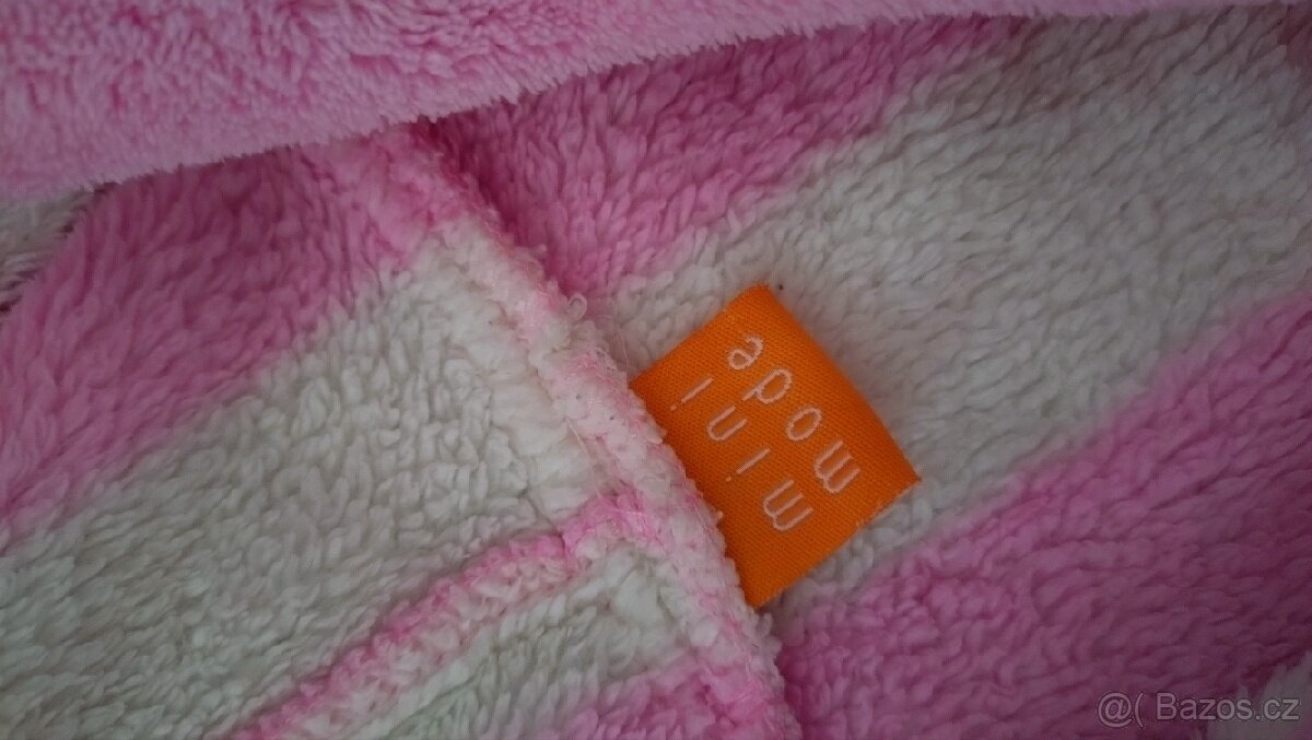 Proužkovaný župan - 2