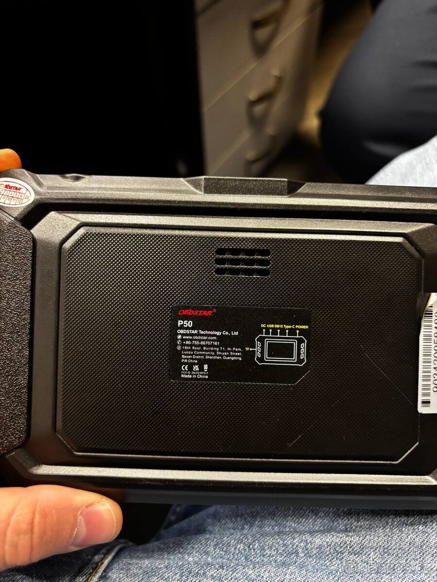 OBDSTAR P50 AIRBAG oprava ŘÍDICÍCH JEDNOTEK - 2