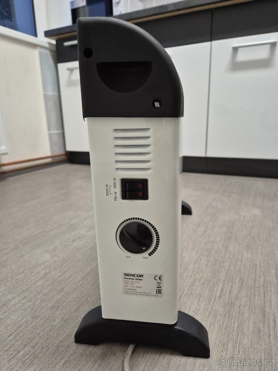 Elektrický přímotop , konvektor Sencor - 2