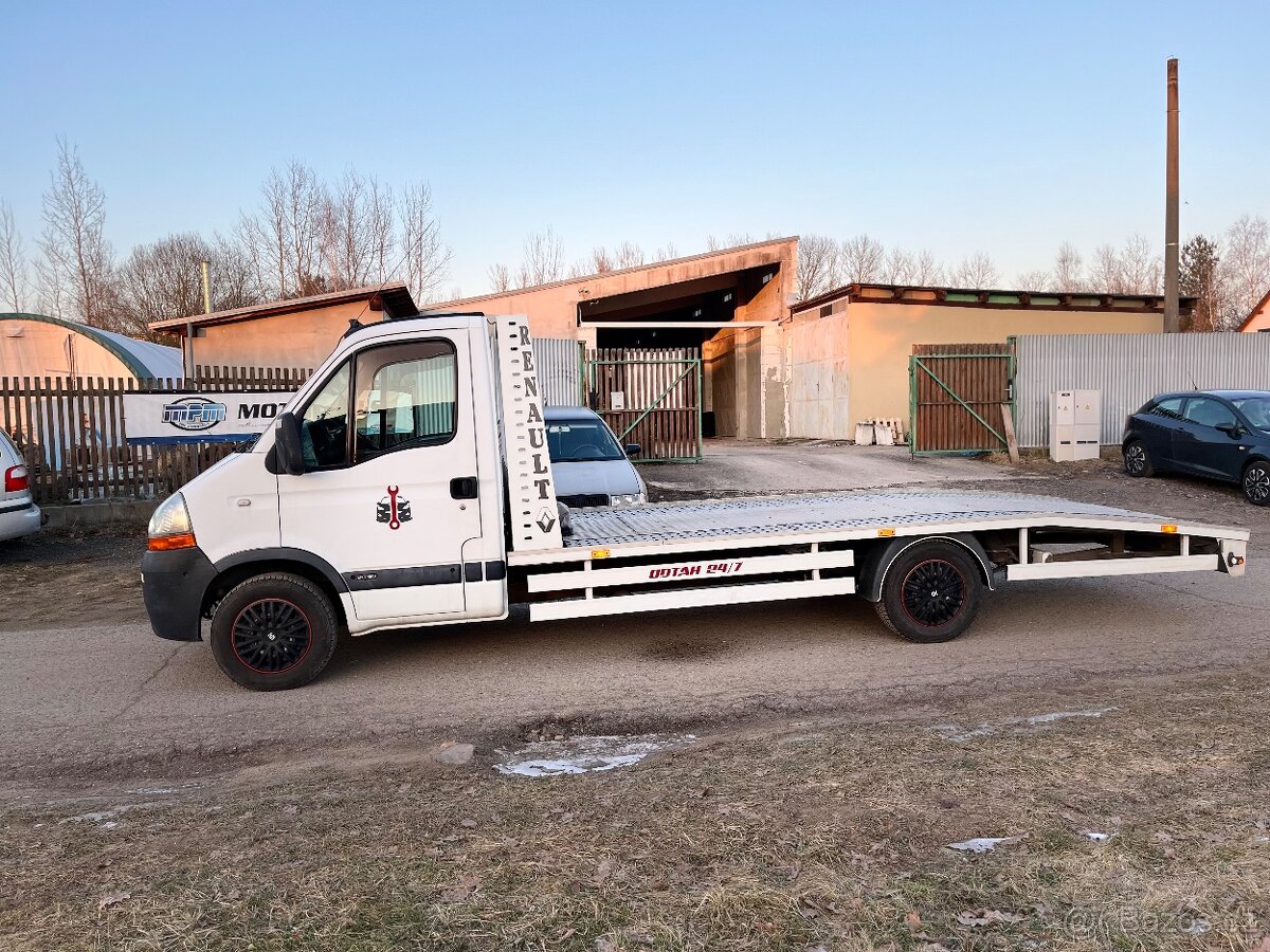 Odtahovka Renault Master 2.5dci Nová STK - 2
