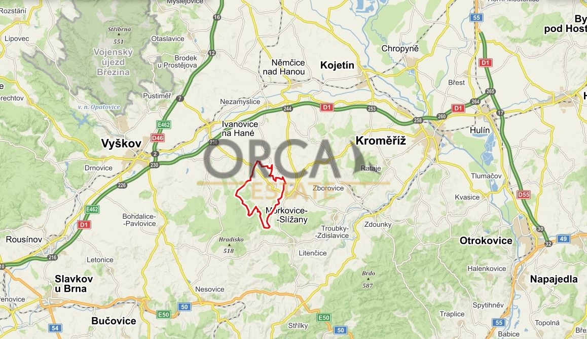 Ostatní plocha v k.ú. Pornice - 2