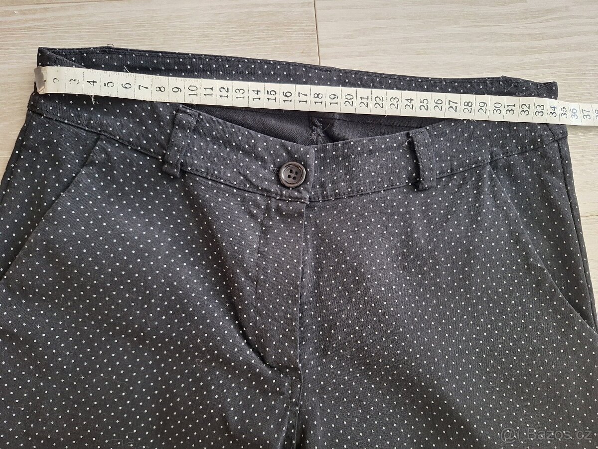 dámské kalhoty s elastanem - 2