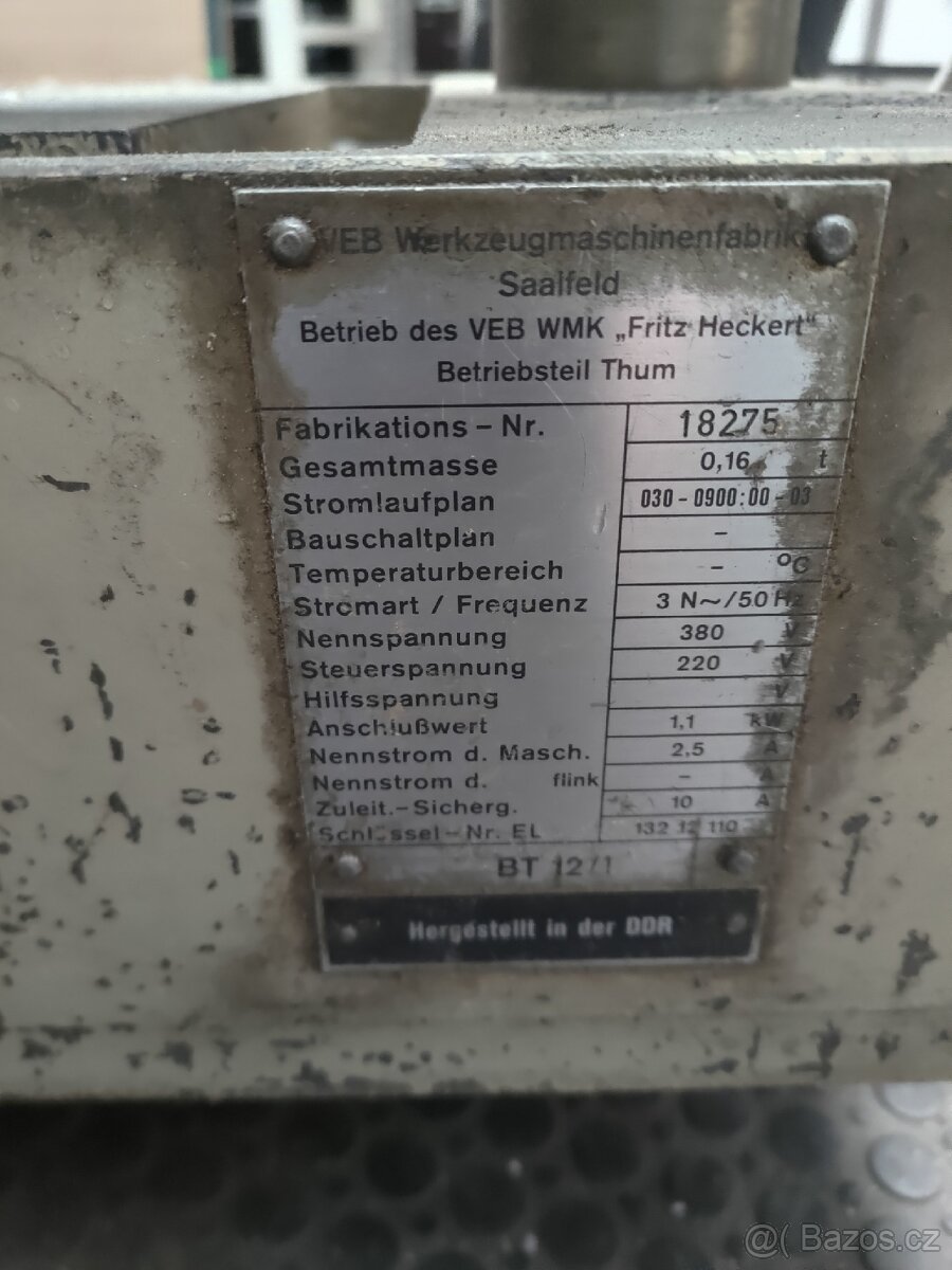 Vrtačka EB Werkzeugmaschinenbau Typ 187 - 2