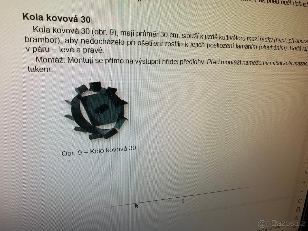 ŠÍPOVÁ KOLA Moutfield - 2