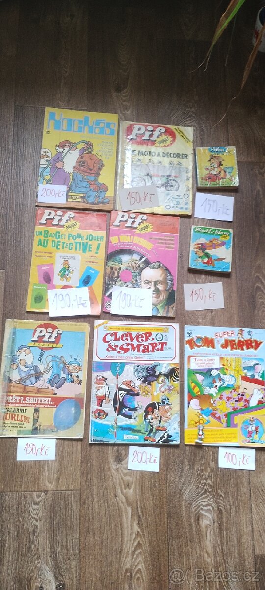 Pif, Clever Smart a Kockas časopisy - 2