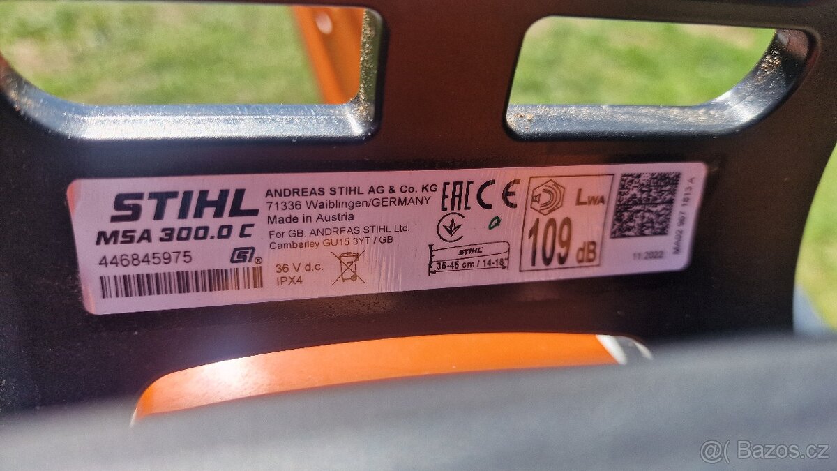 Stihl MSA 300C - 2