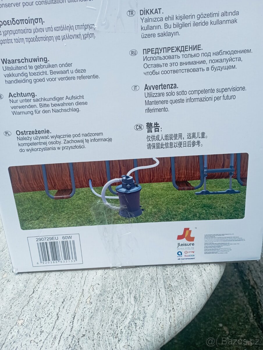 bazénová filtrace AVENLI 3000 litrů/min - 2