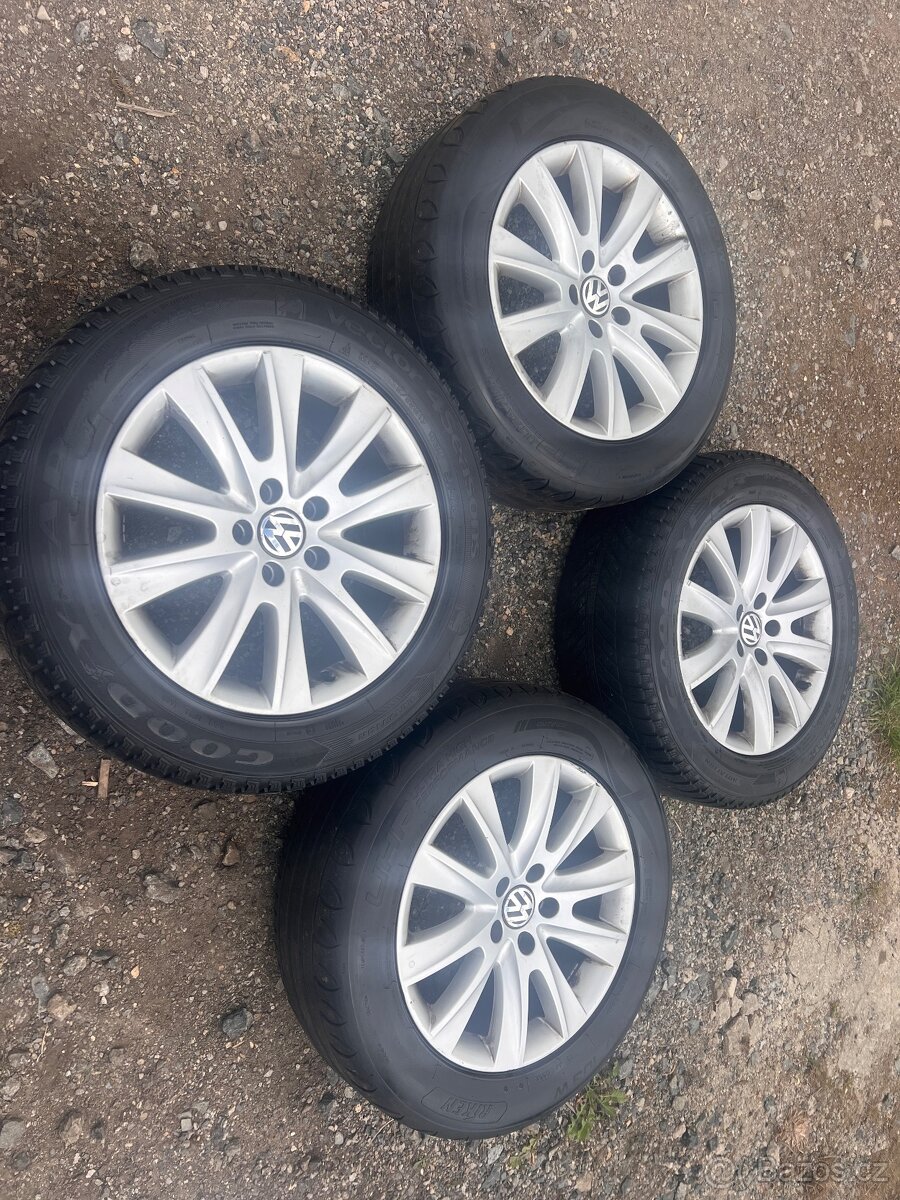 Originální alu sada VW 235/55R17 - 2