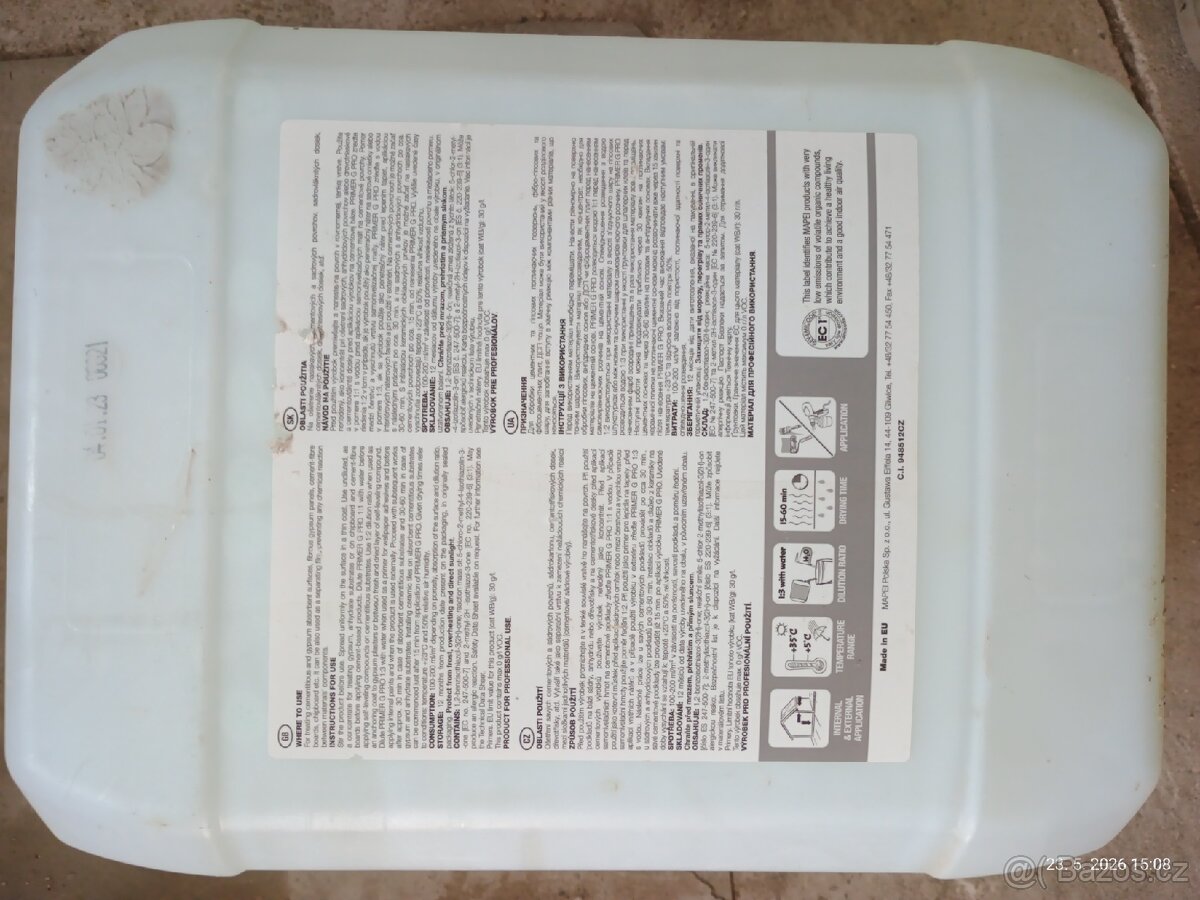 Mapei primer G penetrace 6,5 litru - 2