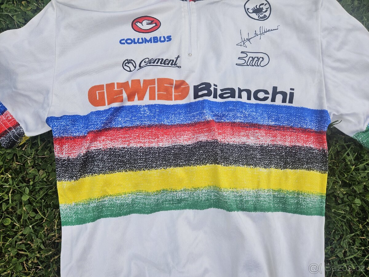 Retro cyklodres Bianchi / Castelli - 2