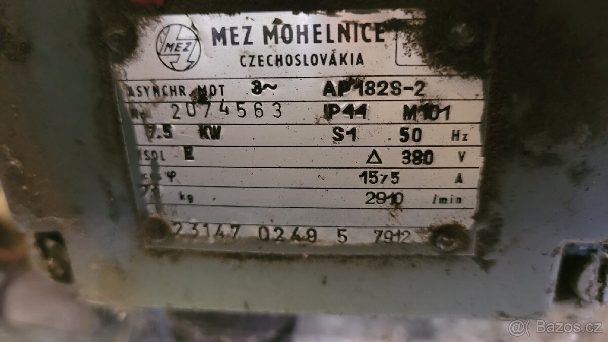 Elektromotor MEZ 7,5kW - 2
