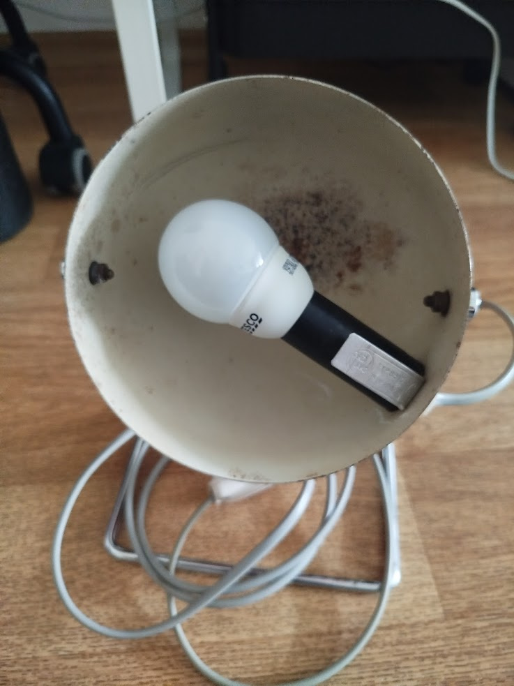 stará retro lampa - 2