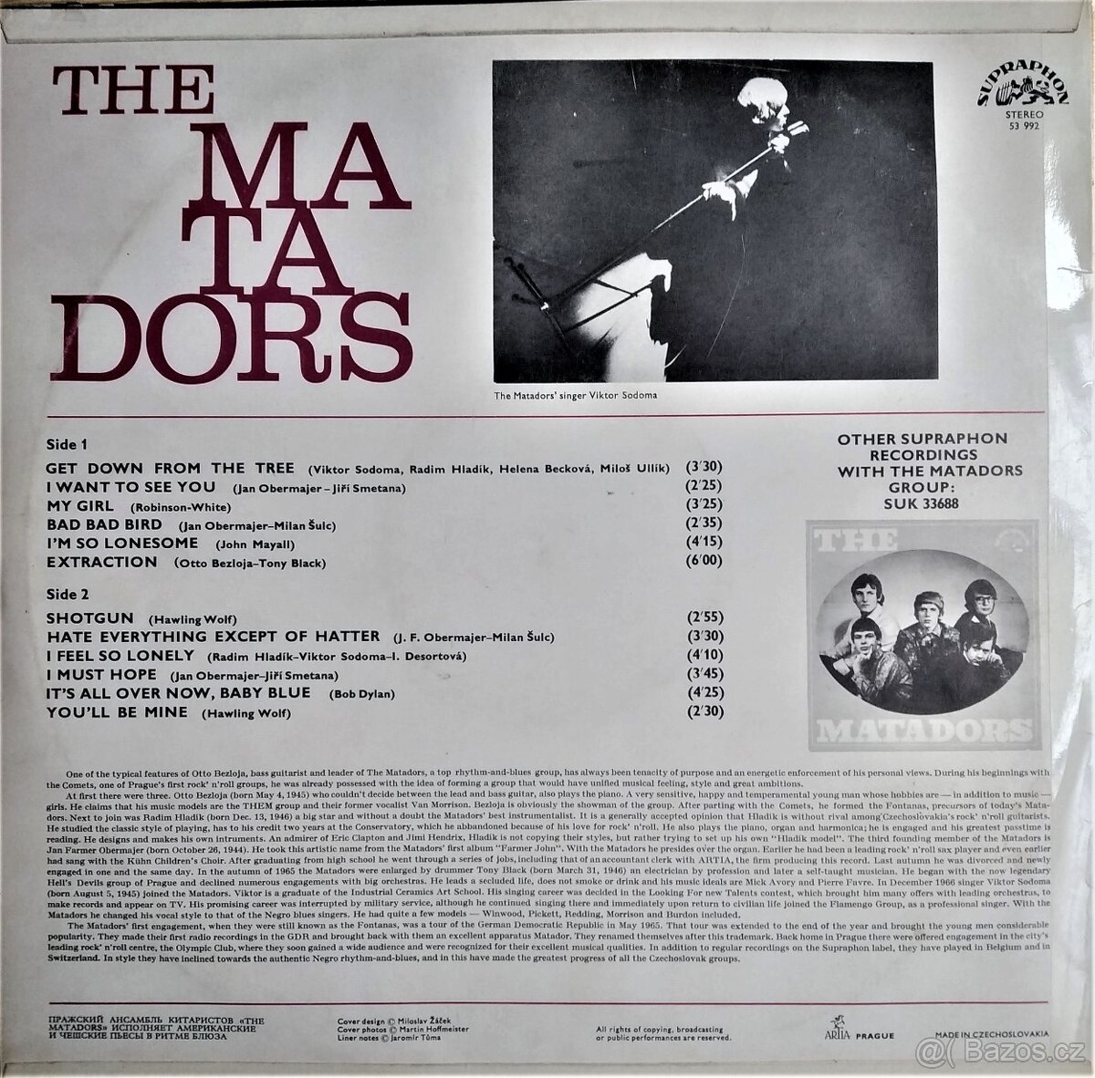 The Matadors – The Matadors (LP) - 2