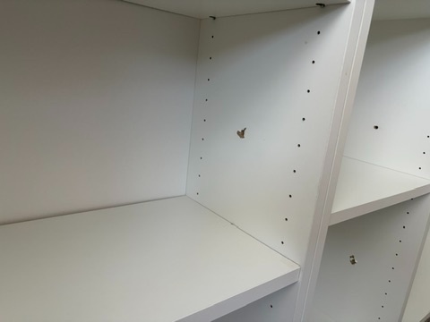 Ikea Billy s nástavci - 2