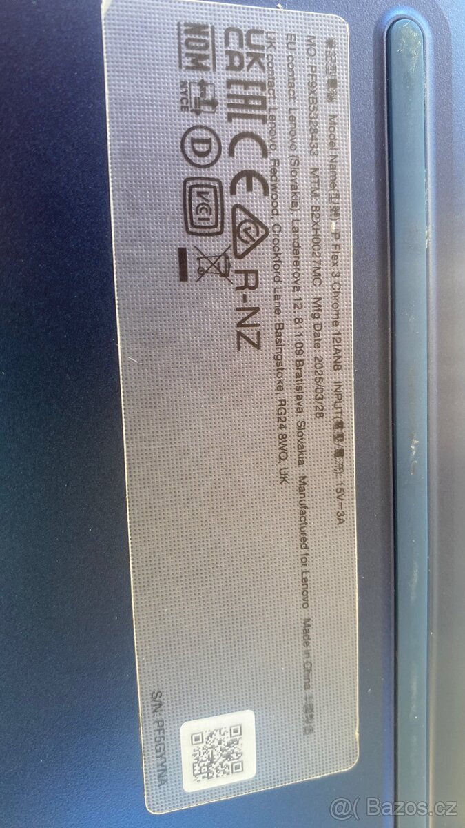 Prodám Dotykový Chromebok Lenovo - 2