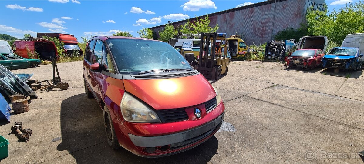 Prodám náhradní díly Renault Espace 1.9 dci. - 2
