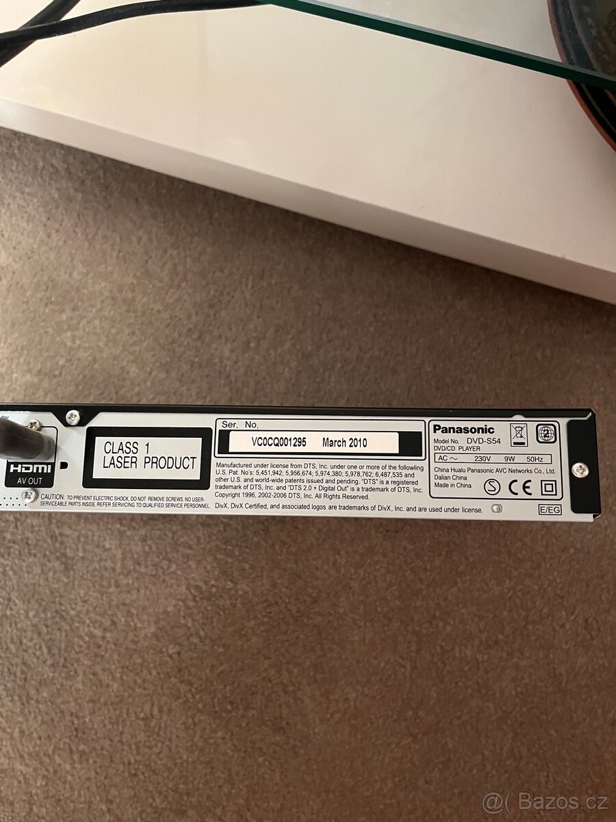 Panasonic DVD přehrávač S54 - 2