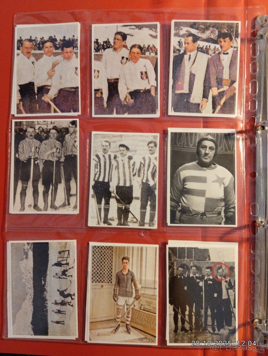 Hokejové kartičky - 2