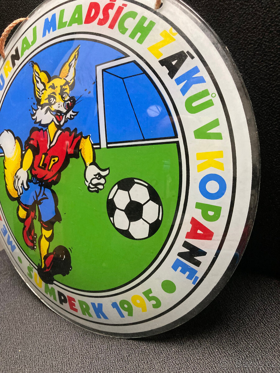 Fotbalová trofej mezinárodní turnaj 1995 za 700 kč - 2