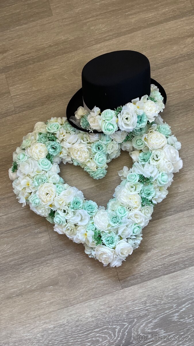 Nevěsta a ženich - ozdoba/dekorace na auto - 2