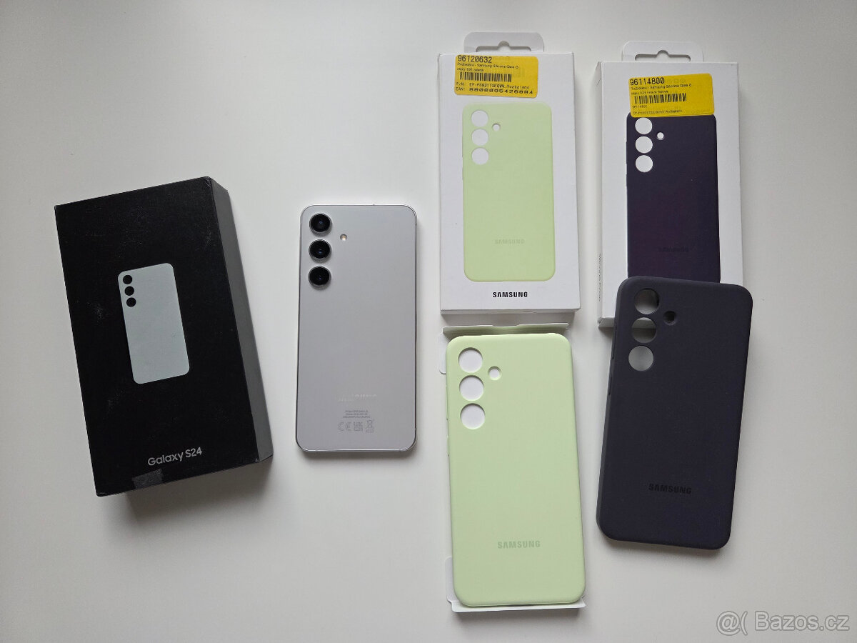 Prodáme S24 256GB, stříbrný, záruka Datart do 9/2026 - 2