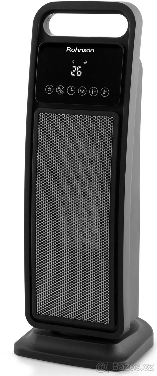 Teplovzdušný ventilátor Rohnson R-8069, V záruce - 2