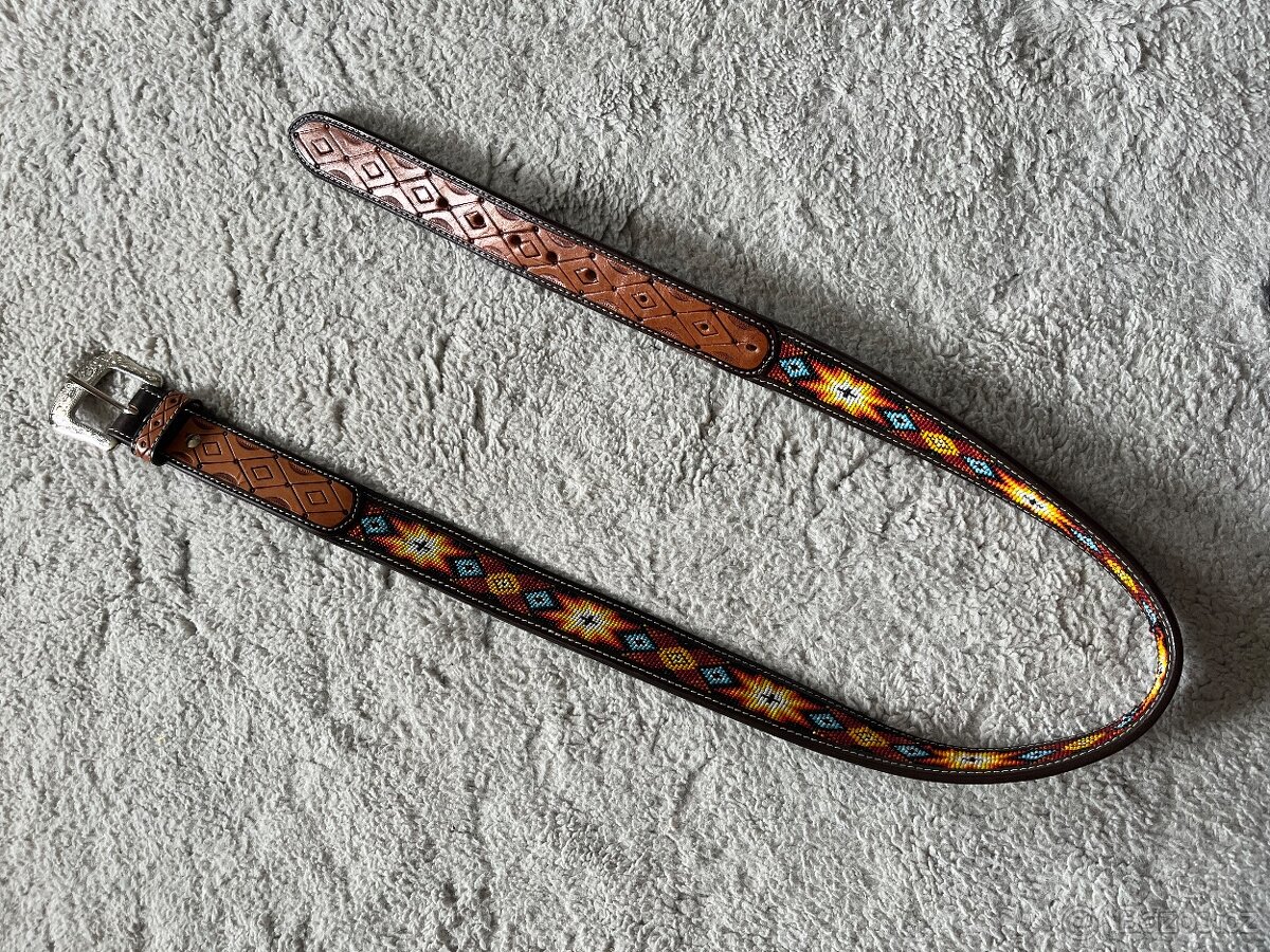 Westernový opasek POOLS - 2