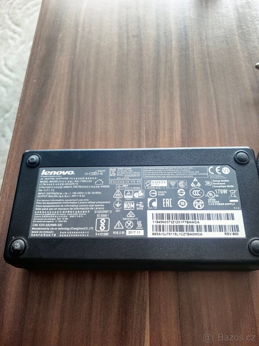 LENOVO zdroj pro herní notebook - 170W - 2