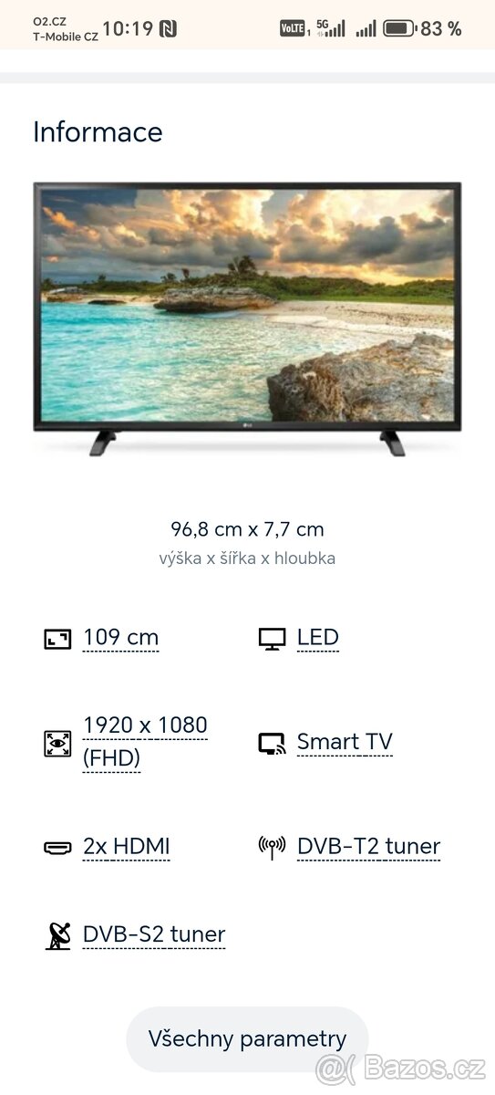 Smart televizi LG 109 cm - 2