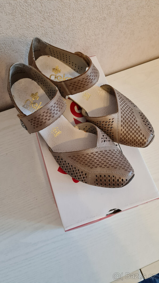 KOŽENÉ BOTY RIEKER - 2