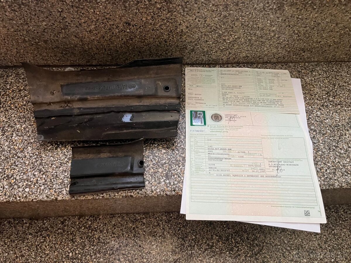 Bmw e36 316i touring DE doklady - 2