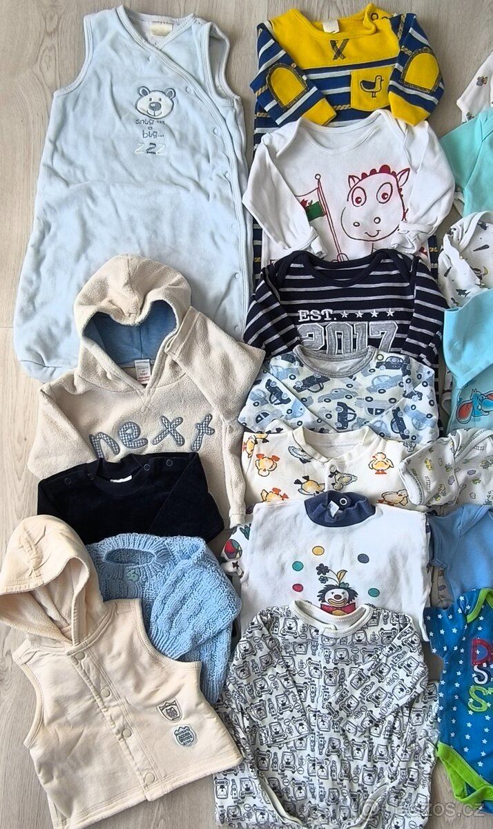 Velký balík pro chlapečka 0 - 3 měsíce - 2