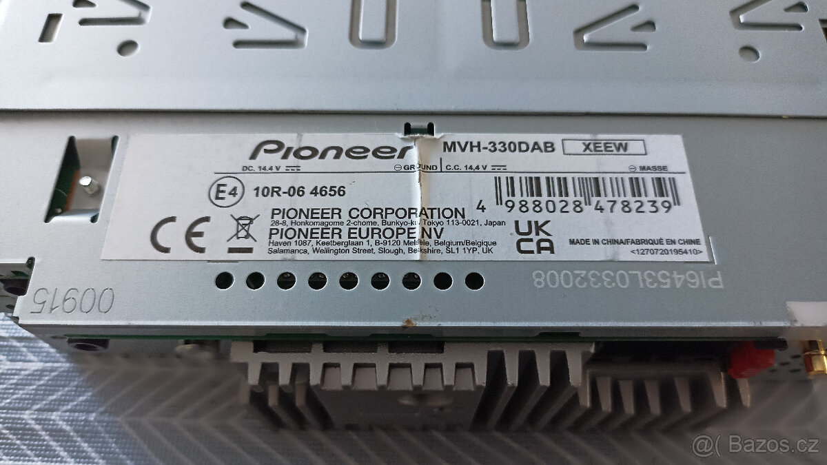 Autorádio Pioneer MVH-330DAB - 2
