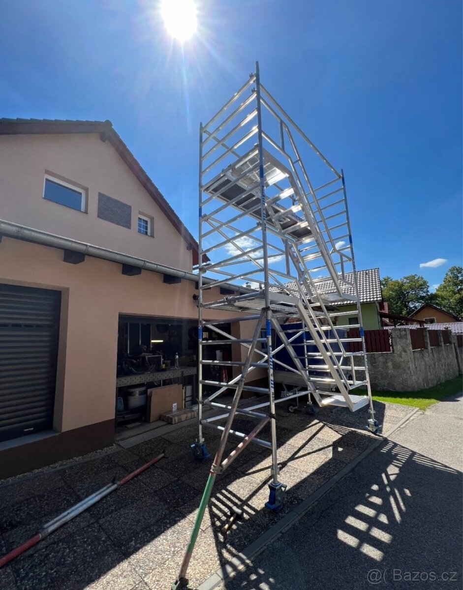 Pronájem hliníkové lešení - 2