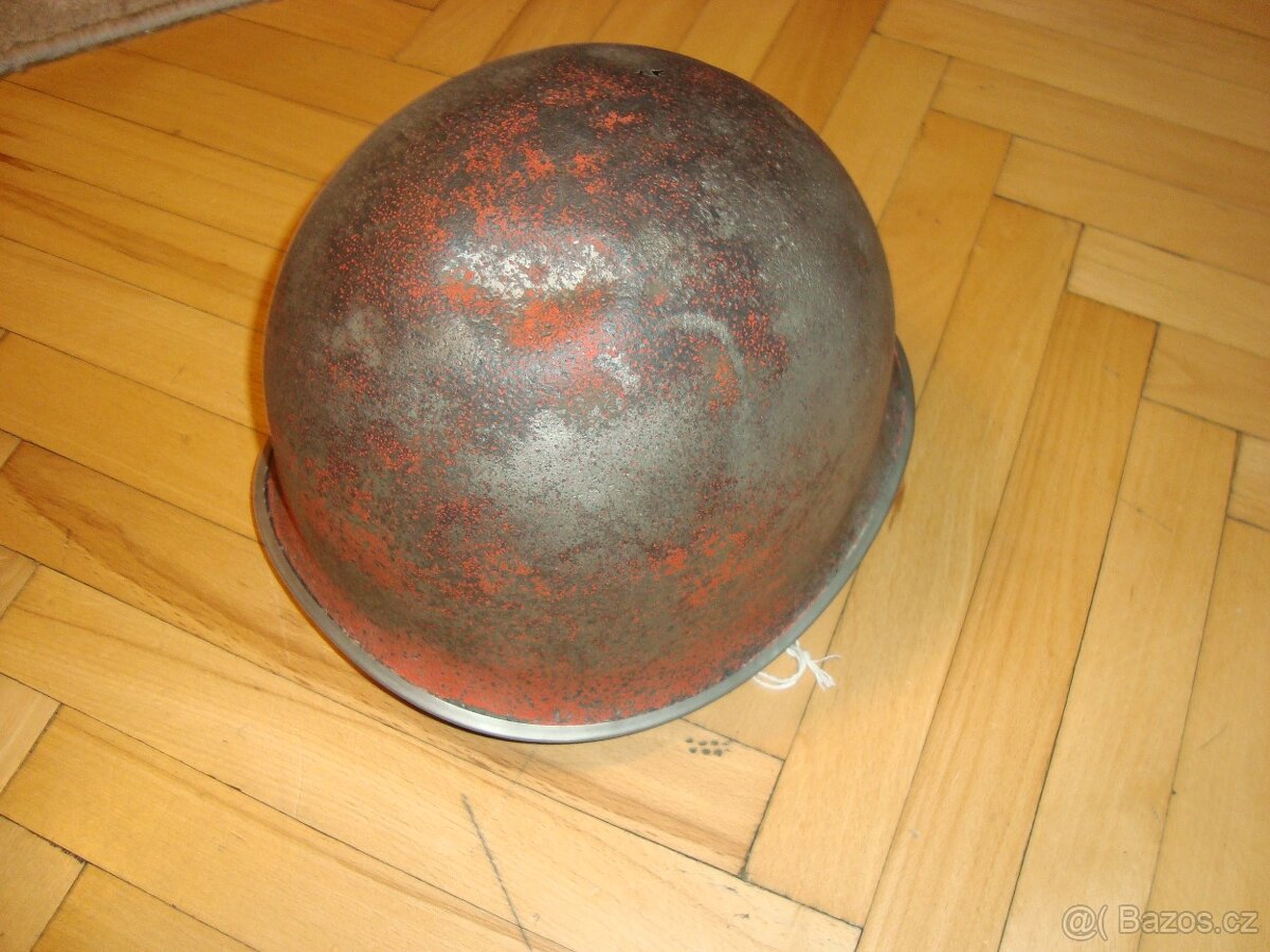 US WW2 helma plech první model - 2