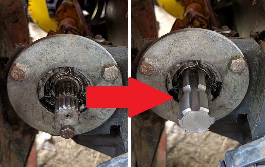 Redukce na kardan - 2