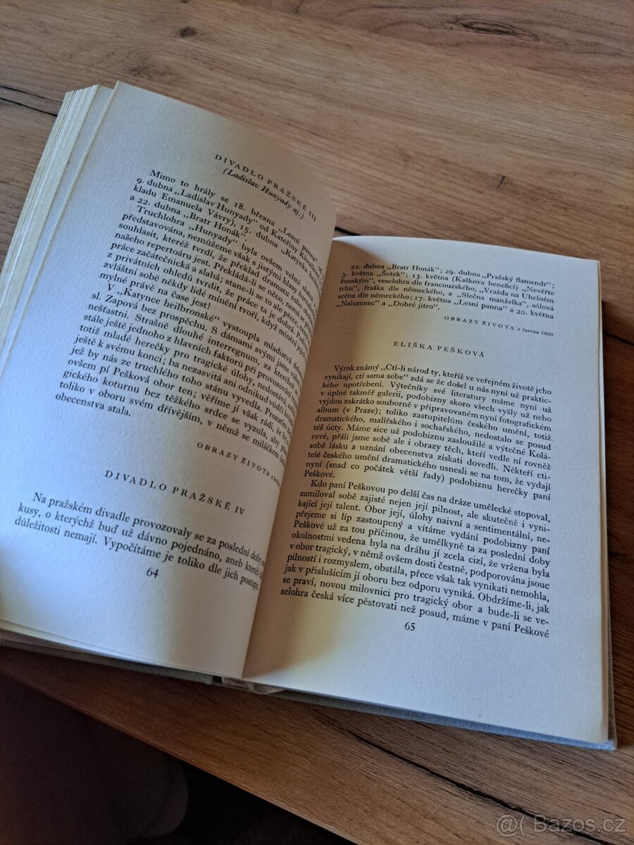 České divadlo I.- Jan Neruda - 2