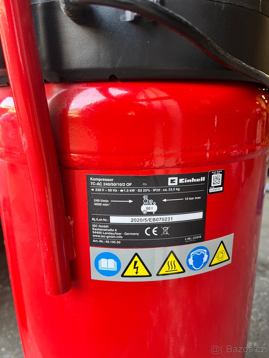 Kompresor Einhell 50 l. - 2