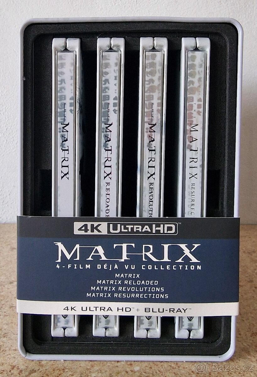 MATRIX – KOLEKCE – 4 STEELBOOKY – 11 BLU-RAY - 2