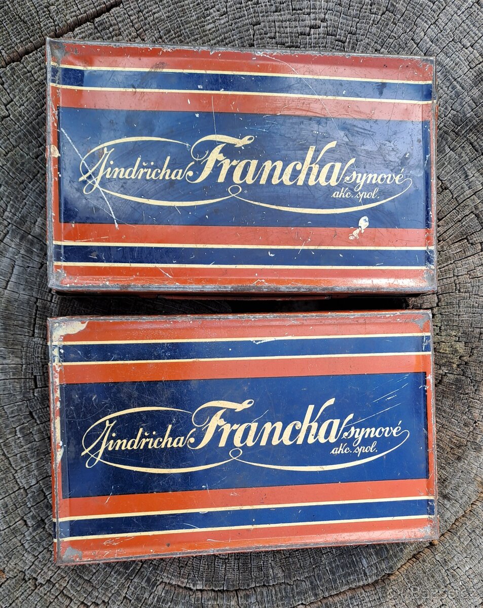 Plechové krabičky 2kusy - 2