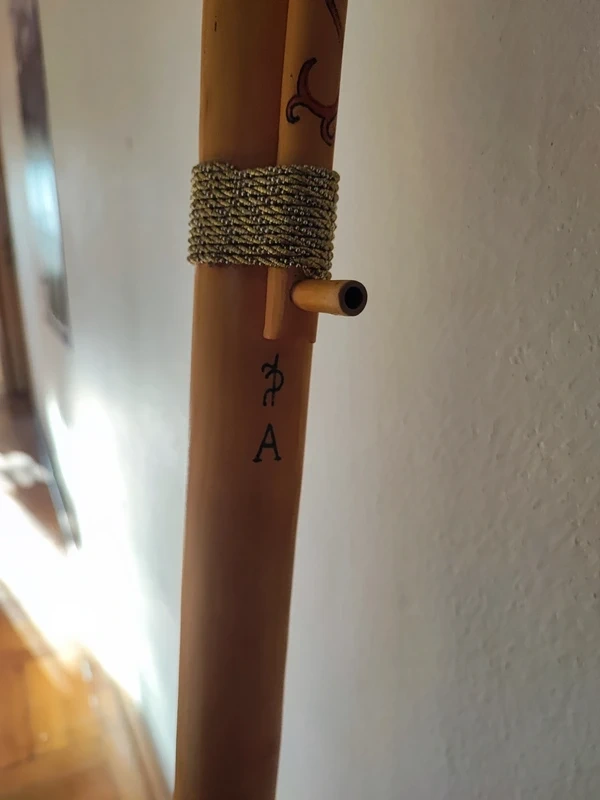 Fujara zdobená A - 2
