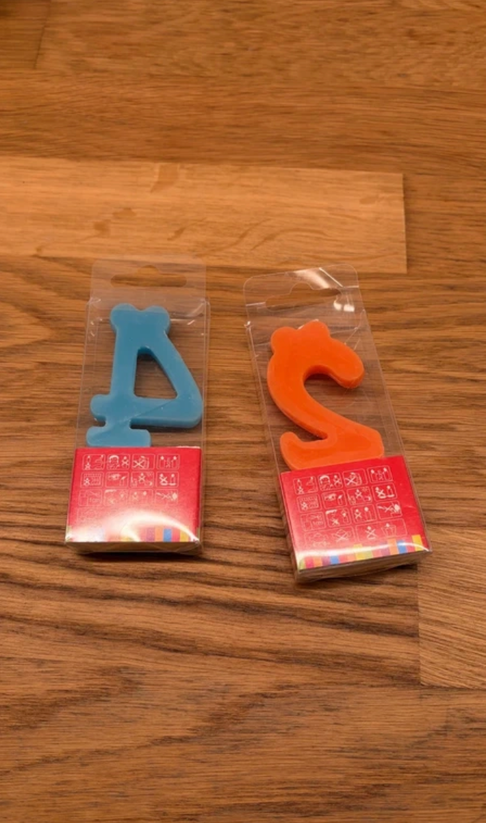Číslice na dort - 2
