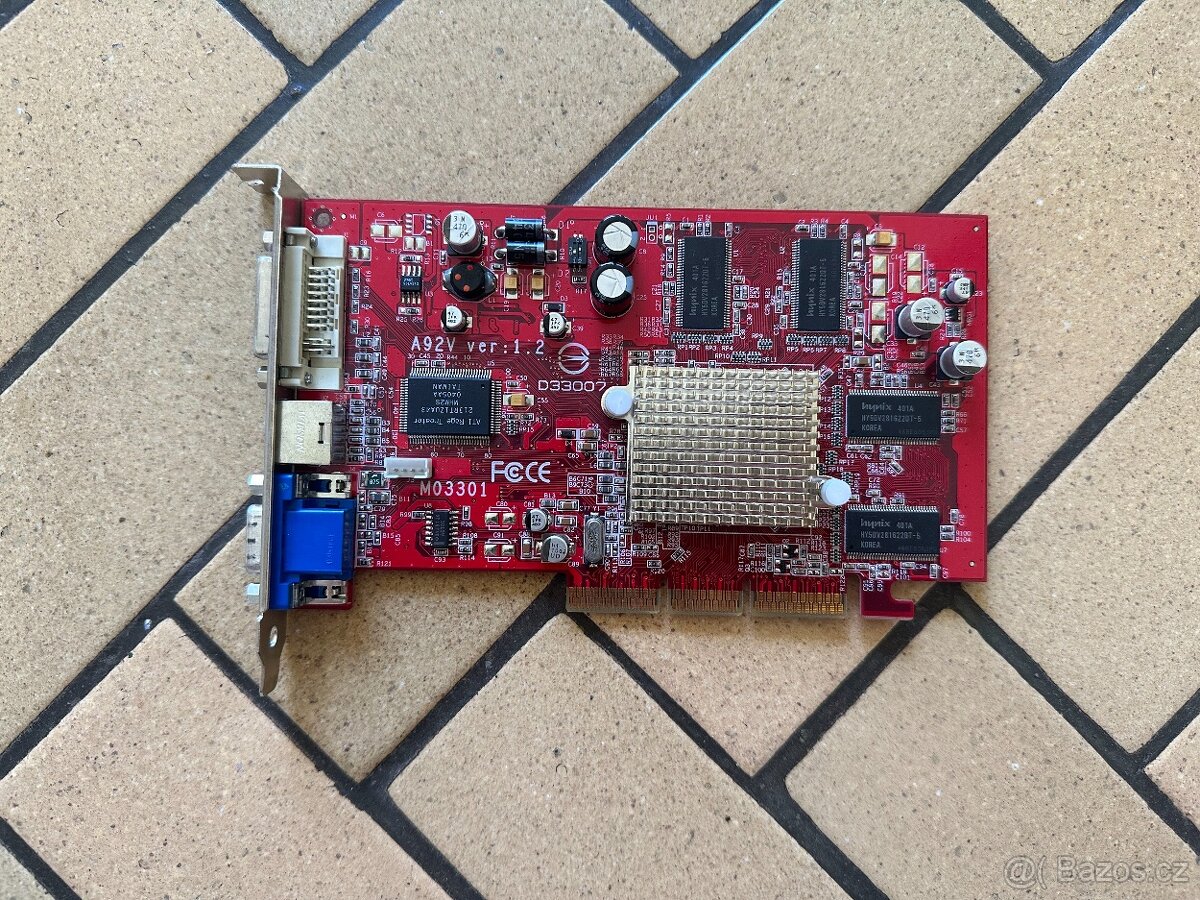RETRO HW / ATI Radeon 9250 / 128MB / AGP - 2