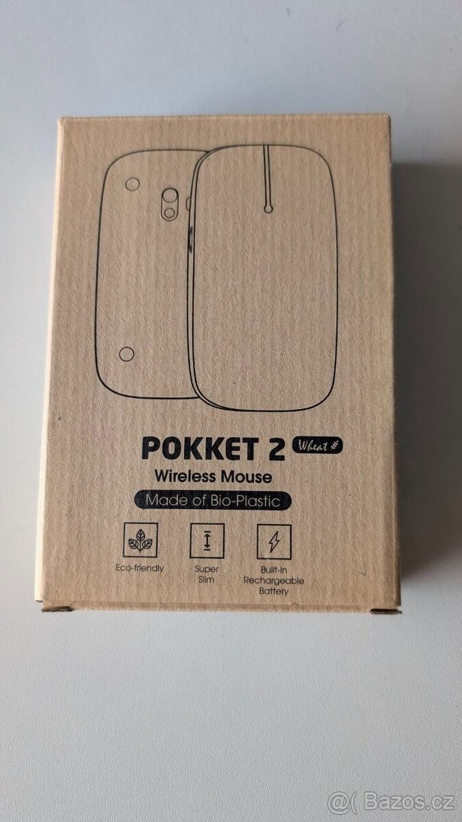 Nová bezdrátová myš POKKET 2 Wireless Mouse (Eco-friendly) - 2