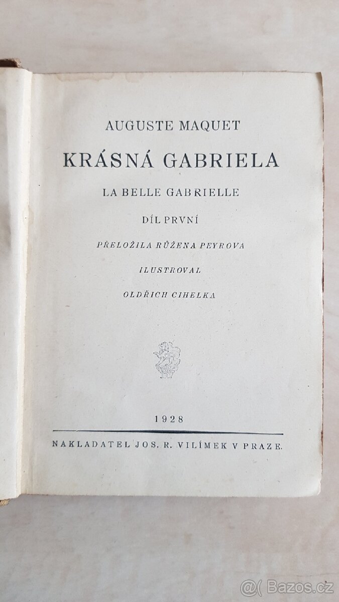 Auguste Maquet: Krásná Gabriela - 2