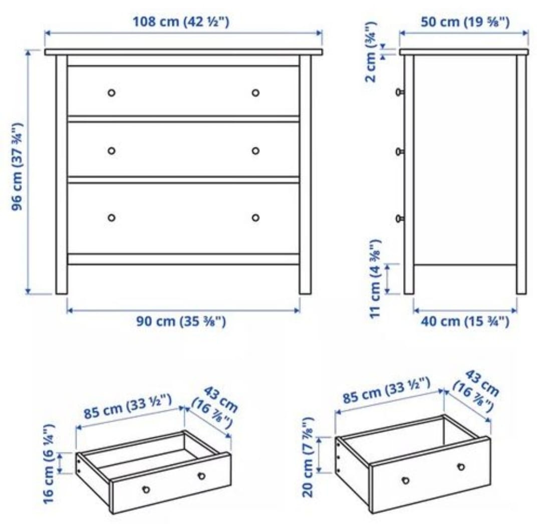 KOMODA IKEA HEMNES - 2