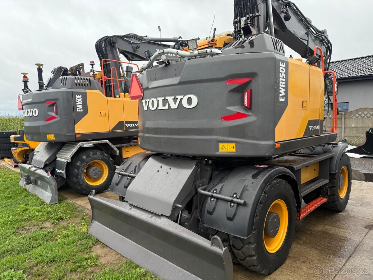 Kolový otočný bagr VOLVO EW 160 E - 2